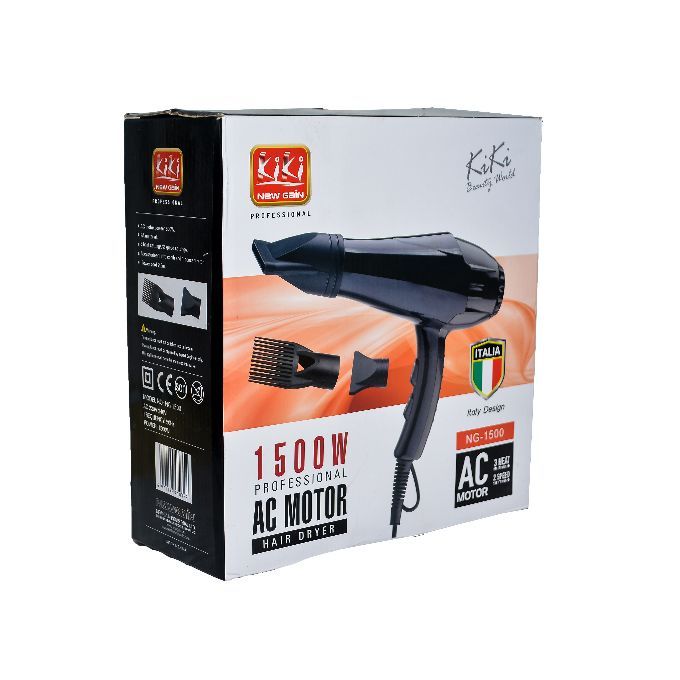 Salon Hair Dryer With Afro Comb NG-1500