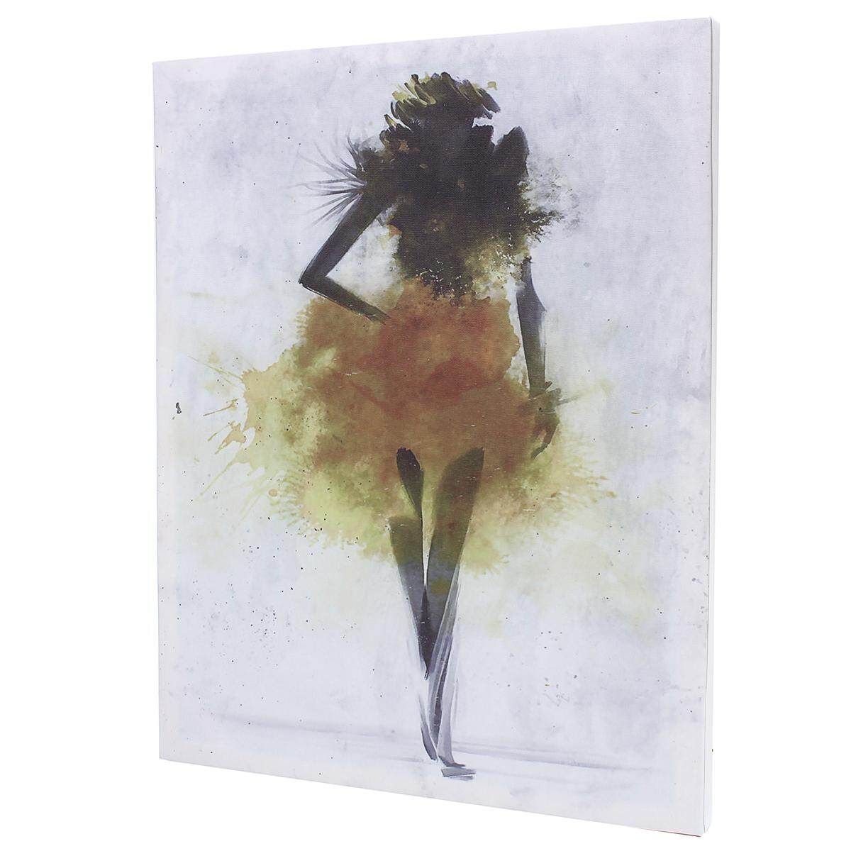 Fashion Girl Minimalist Abstract Art Canvas Poster Modern Decor FA005 # Unframed 50*70cm Frameless 50 * 70cm