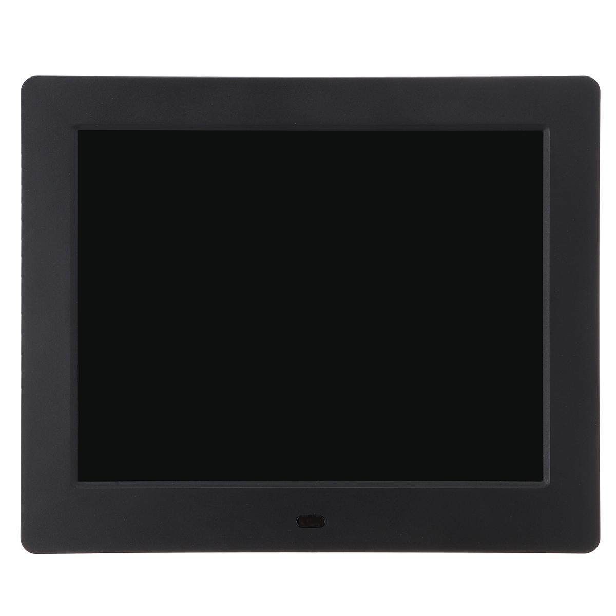 7 Inch Digital Photo Picture Frame Album MP4 Clock Movie Player Remote Control Black (black)