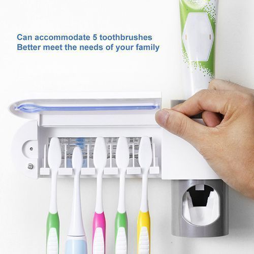 Unique Toothbrush Holder UV Light Sterilizer