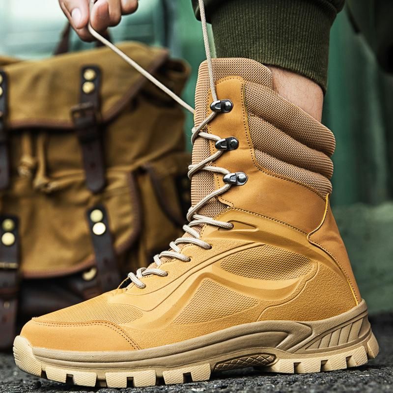 Combat Army Boots Militares High Top Men Shoes