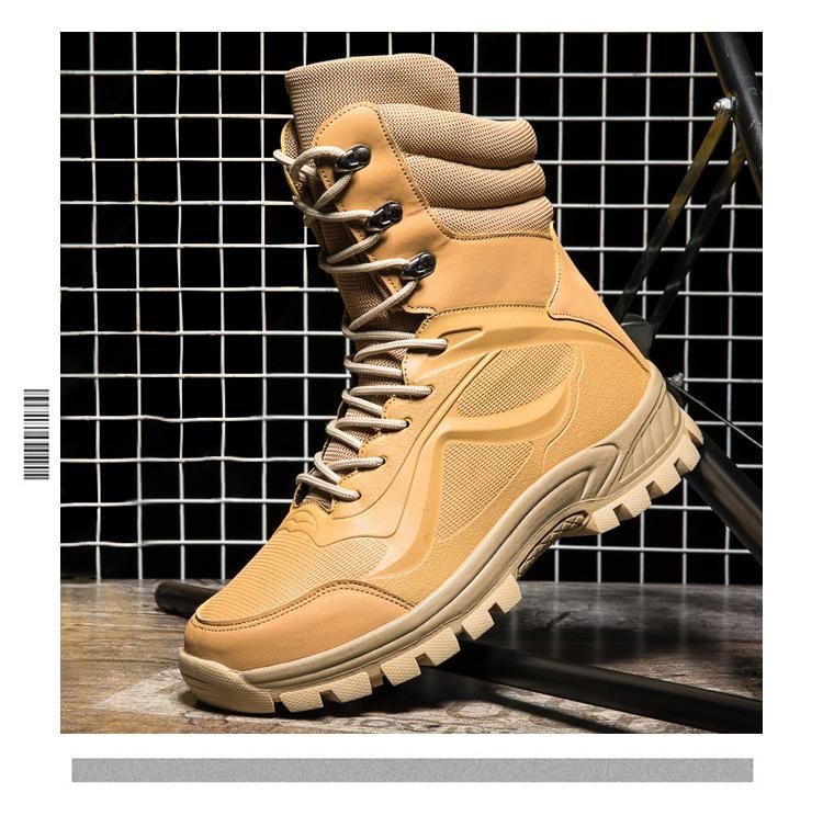 Combat Army Boots Militares High Top Men Shoes