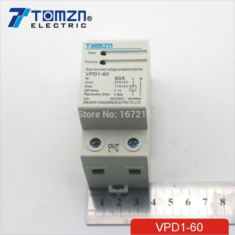 60A Household Rail Din Automatic 230V Recovery Reconnect