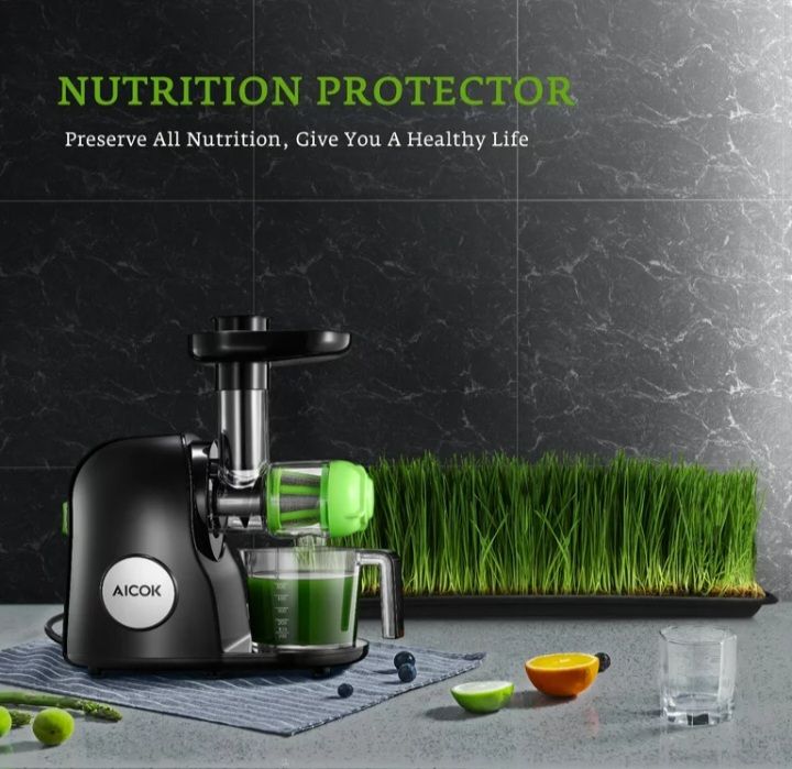 Cold Press Slow Masticating Juicer - 150W