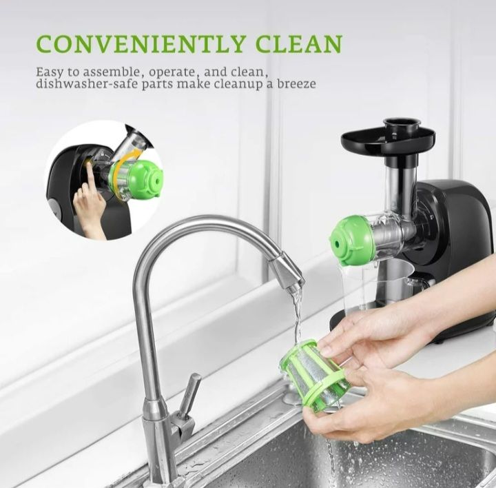 Cold Press Slow Masticating Juicer - 150W