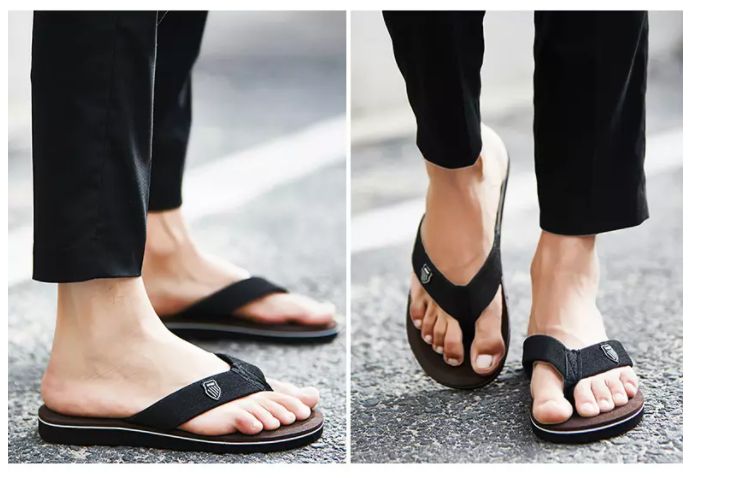 2022 New Unisex Summer Light Beach Flip-flops/ Slippers - Dark Brown