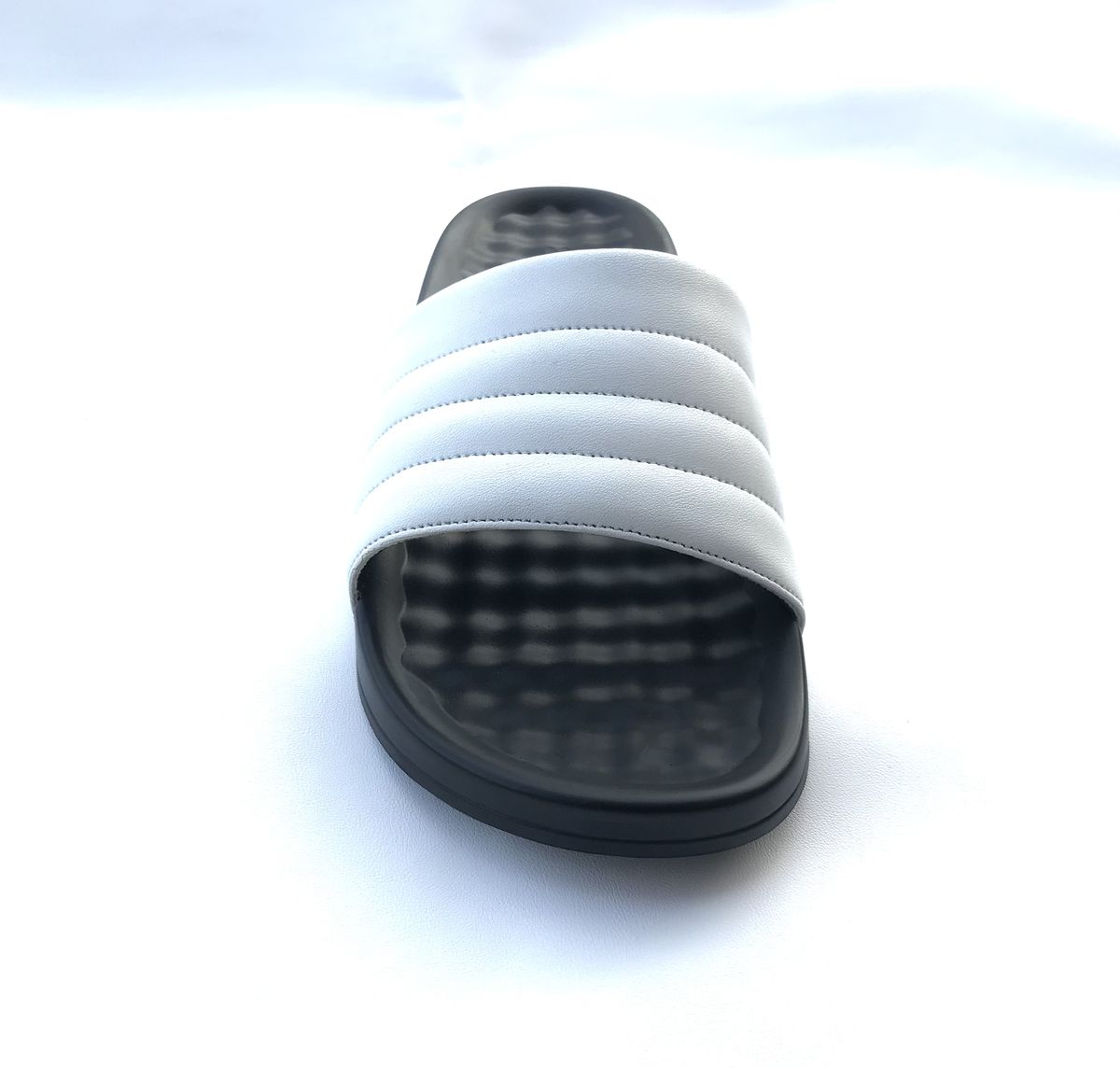 Trendy (Unisex) Slide Summer Slippers - White