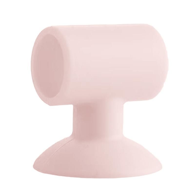 Shockproof Silicone Door Stopper Handle Buffer Wall-Brown