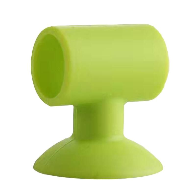 Shockproof Silicone Door Stopper Handle Buffer Wall-Brown
