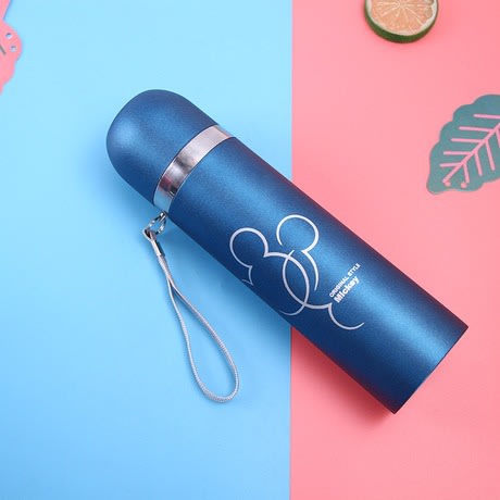Blue Vacuum Water Flask