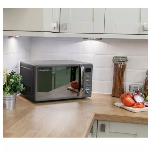 Compact 17L Digital Microwave Oven With LED Display