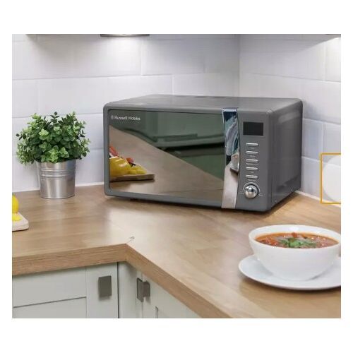 Compact 17L Digital Microwave Oven With LED Display