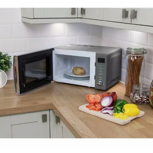 Compact 17L Digital Microwave Oven With LED Display