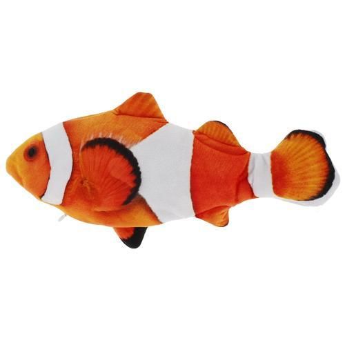 Pet Cat Toy USB Charging Simulation Electric Moving Plush Fish Cats Toy Toys Interactive Electric Dog Pet Toy Dropshipping