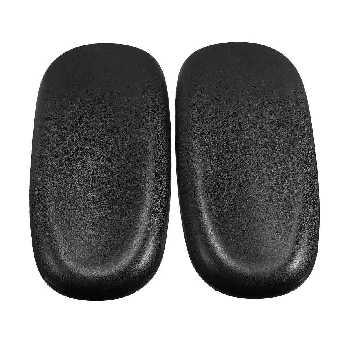 2pcs Chair Armrest Pad Replacement Office Chair Parts Support Arm Cushion Pads 25x9.8x3.6cm