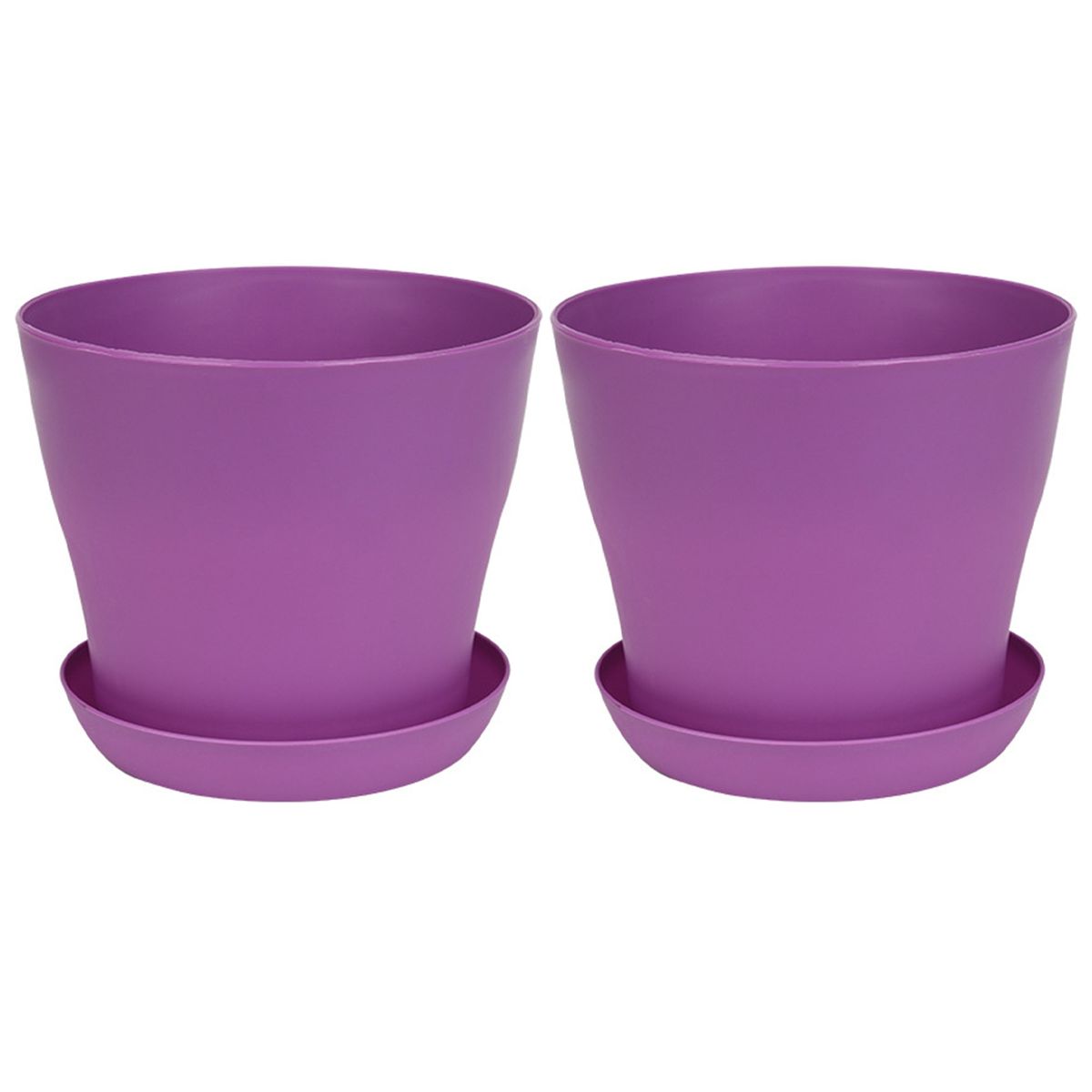 2Pcs Nursery Planter   Prevent Root Rot Nursery Purple