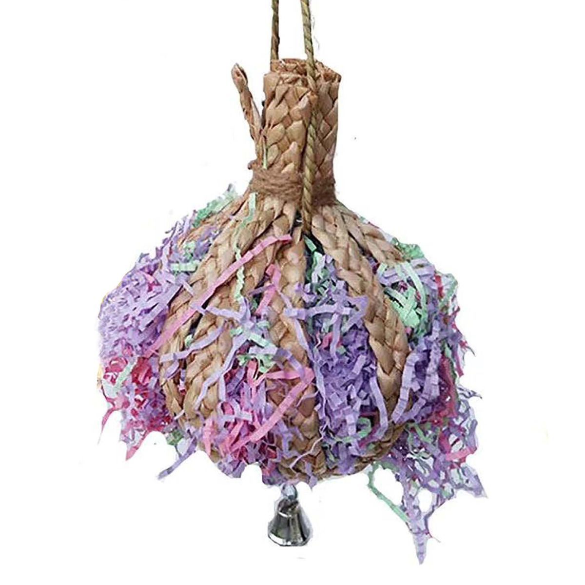 Bird Chewing Toy Bird Shredding Toy For Parrot Cage Foraging