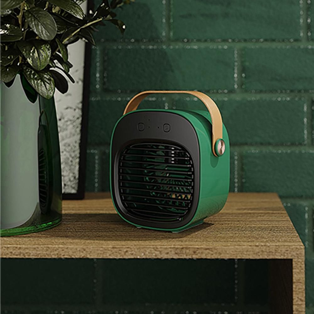 Portable Mini Air Conditioner Desktop Fan Cooler Humidifier Purifier for Room Office Home Living Room Bedroom C