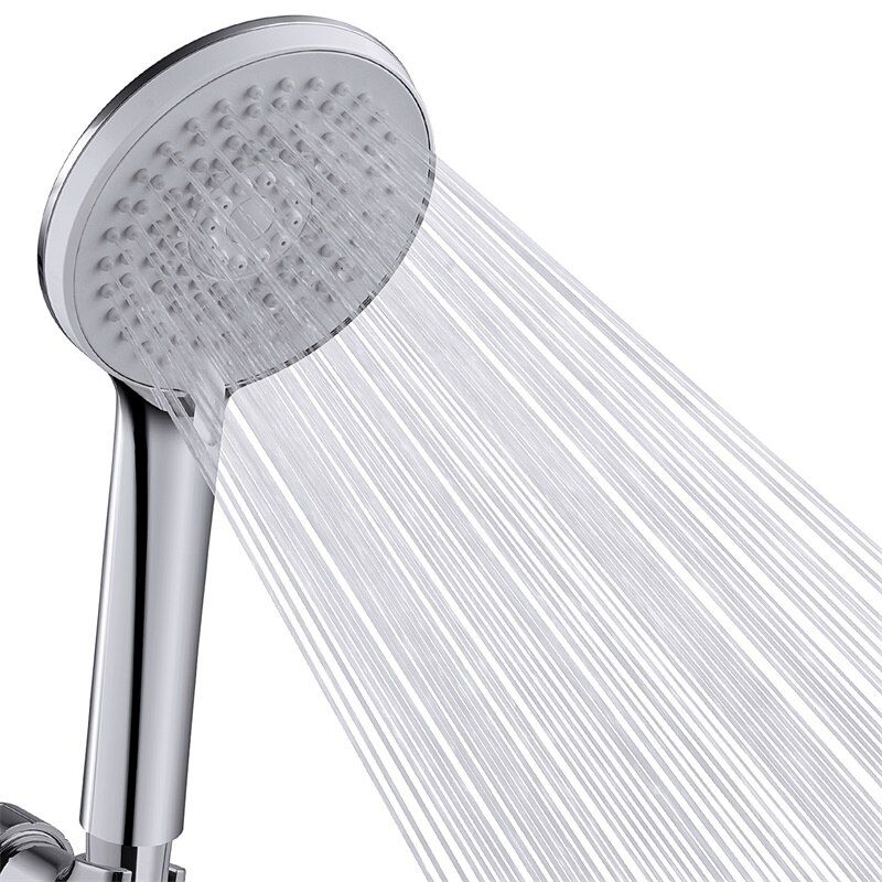 Rain Shower Head 3 Spray High Pressure Shower Head Handheld Chrome Rainfall Shower Head Showers For Bathroom Accessories