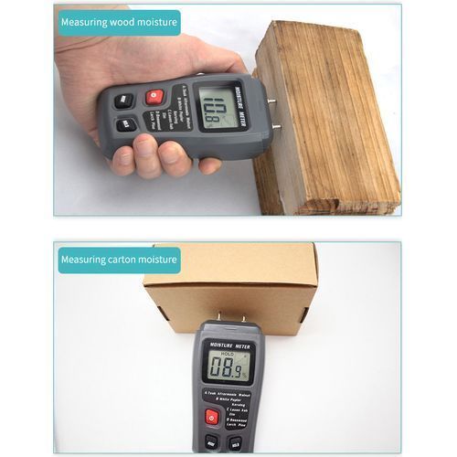 Two Pins Digital Wood Moisture Meter Wood Humidity Tester