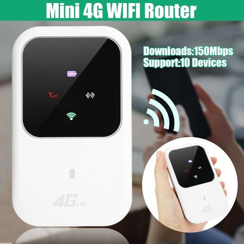 Portable 4G LTE Wifi Router 150Mbps Mobile Modem For Car
