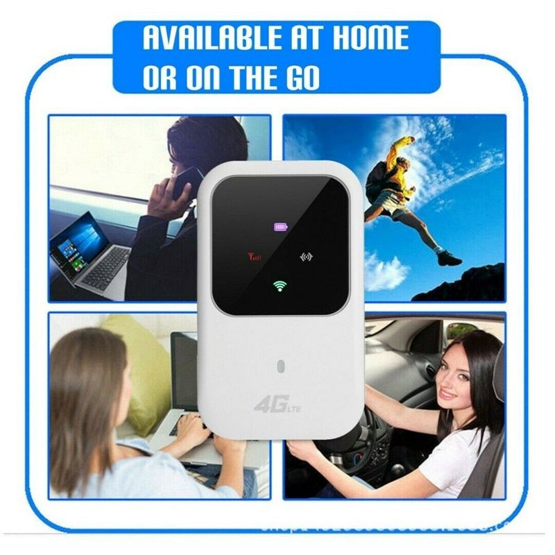 Portable 4G LTE Wifi Router 150Mbps Mobile Modem For Car