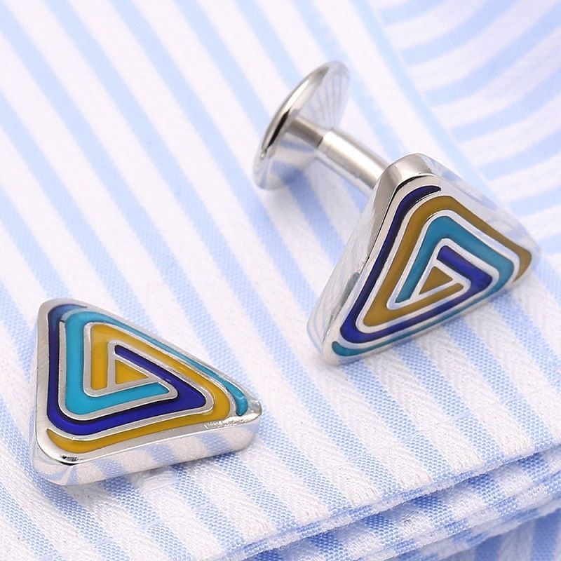 2 Pairs Shirt Br Cufflinks