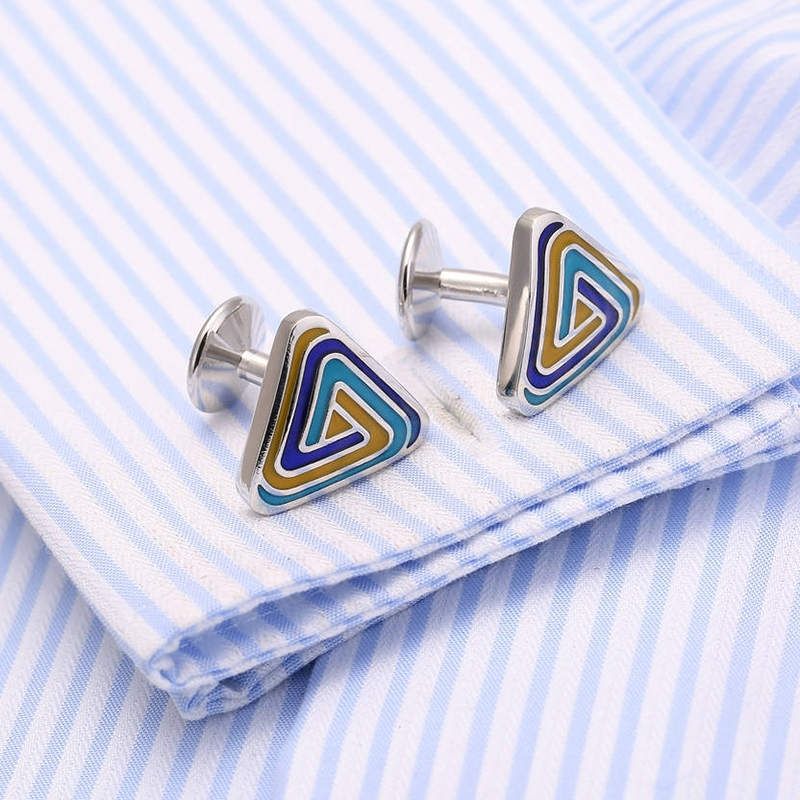 2 Pairs Shirt Br Cufflinks