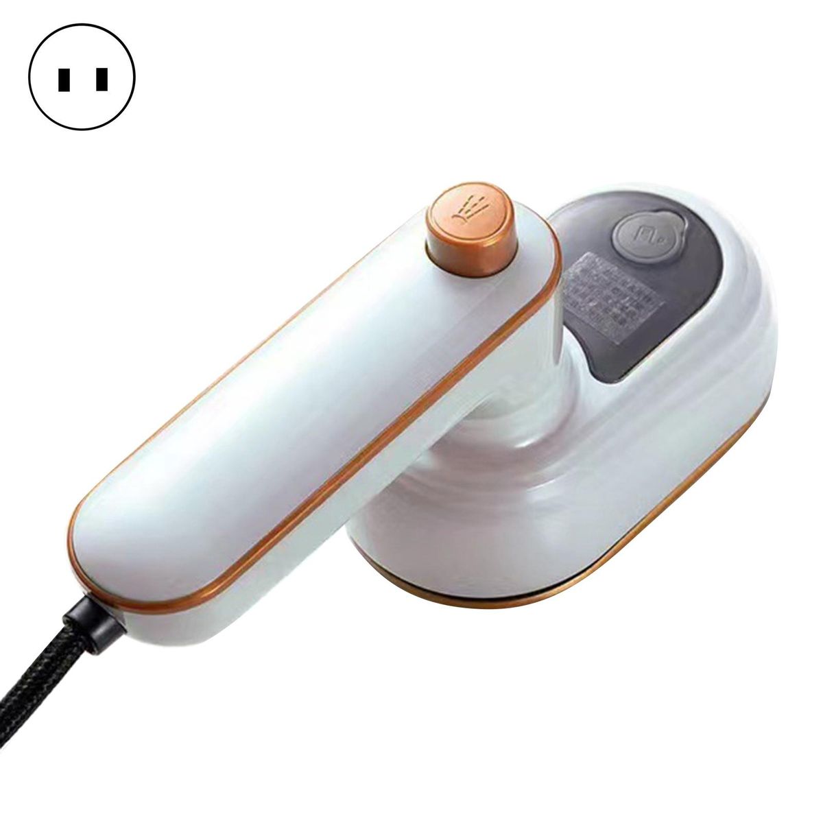 Lightweight Travel Iron Travel-ready Handheld Garment Steamer Compact White