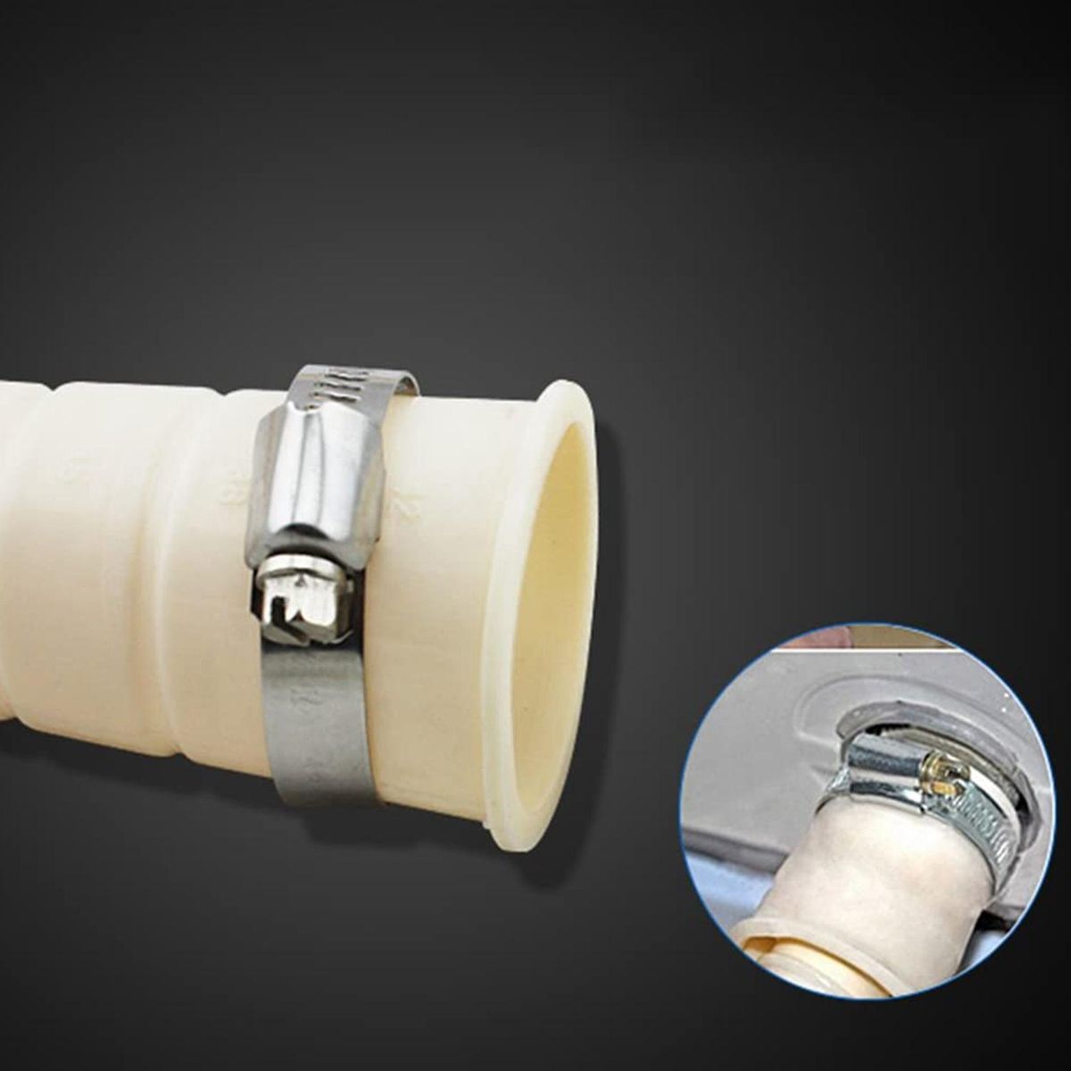 Washing Machine Drain Hose 2-Piece Set, Drainage Pipe