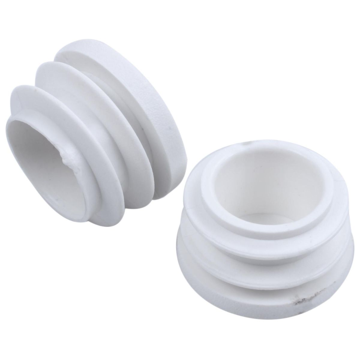 4 Pcs 19mm Dia Plastic Blanking End Cap Tubing Pipe Inserts