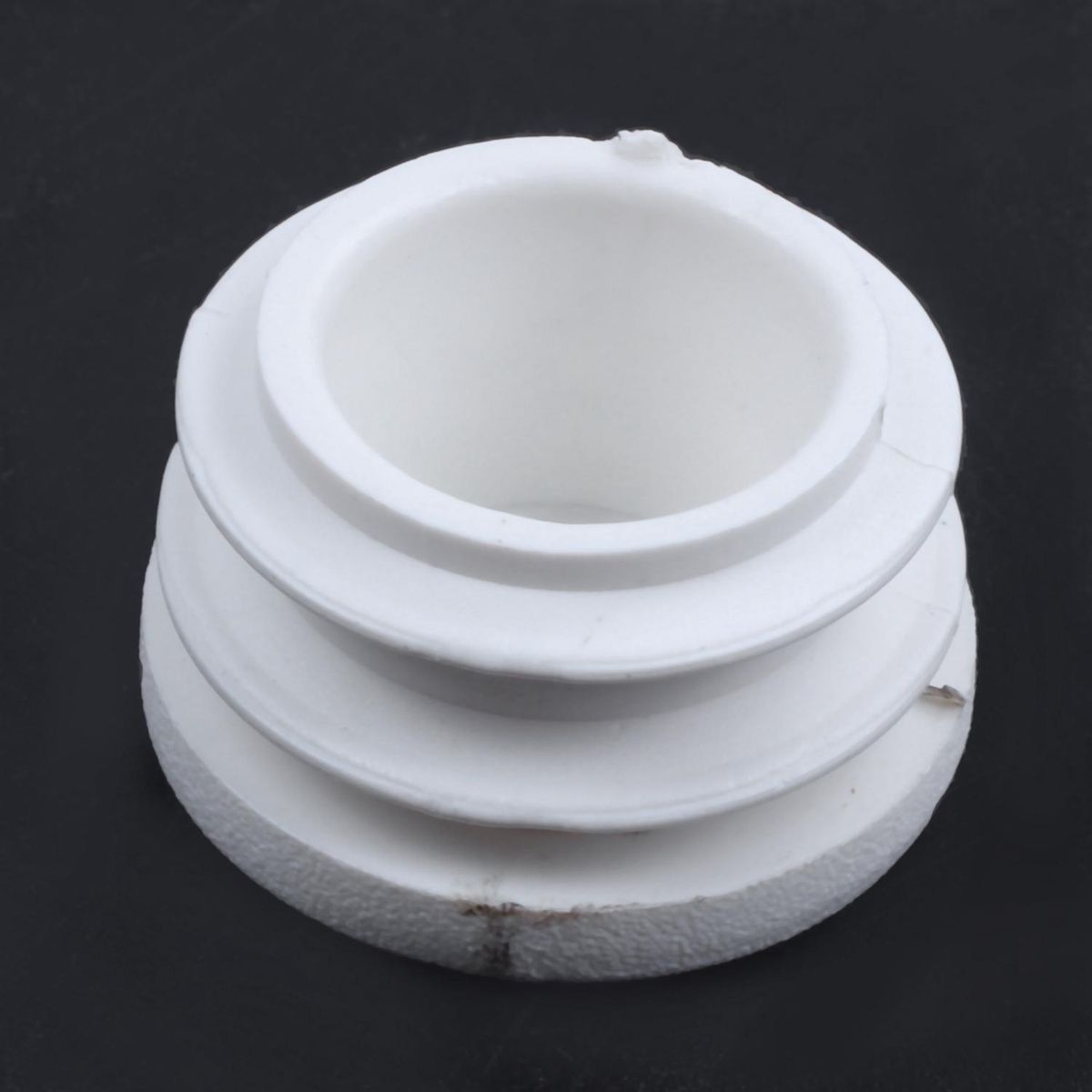 4 Pcs 19mm Dia Plastic Blanking End Cap Tubing Pipe Inserts