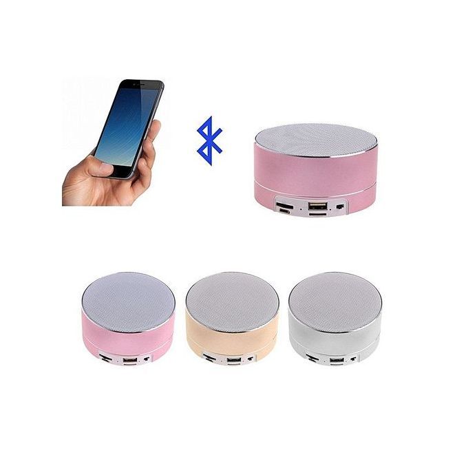 YX034 Bluetooth Portable Wireless Speaker For Phone PC Handfree Calling CNC TF Card MP3 Music Speaker With MIC(Black) HT-S