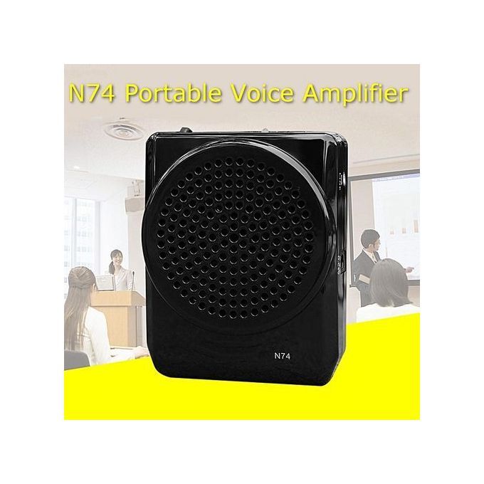 N74 Portable Voice Amplifier Teaching Guiding Speaker Headset Microphone Audio HT-S