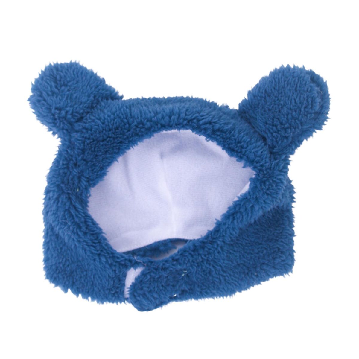 Pet Cartoon Hat Dog Hat Pet Headdress with Bear Ears Gift Blue