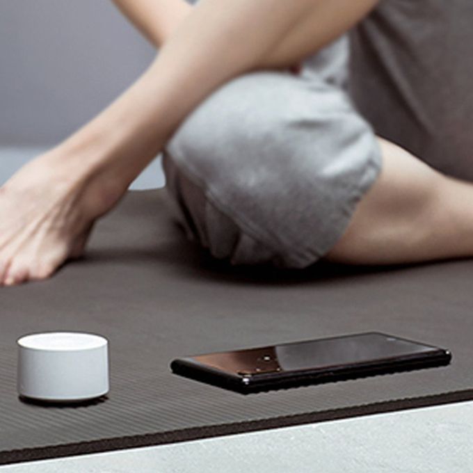 Smart Speaker Voi E Dialogue Intelligent  Ontrol Mini Wireless Small Speaker-white