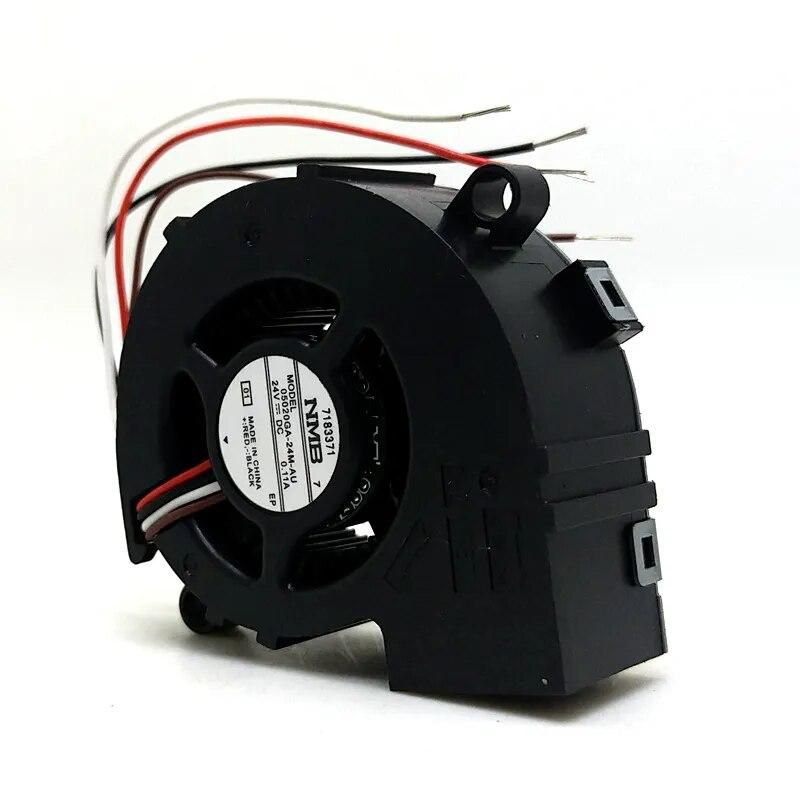 50mm Blower Fan For NMB 5020 DC 24V Double Ball 05020GA-24M-AU  5cm Printer Projector  Centrifugal Turbine Fan