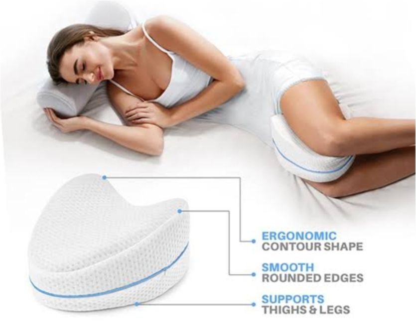 Contour Memory Foam Knee Leg Foot Pillow