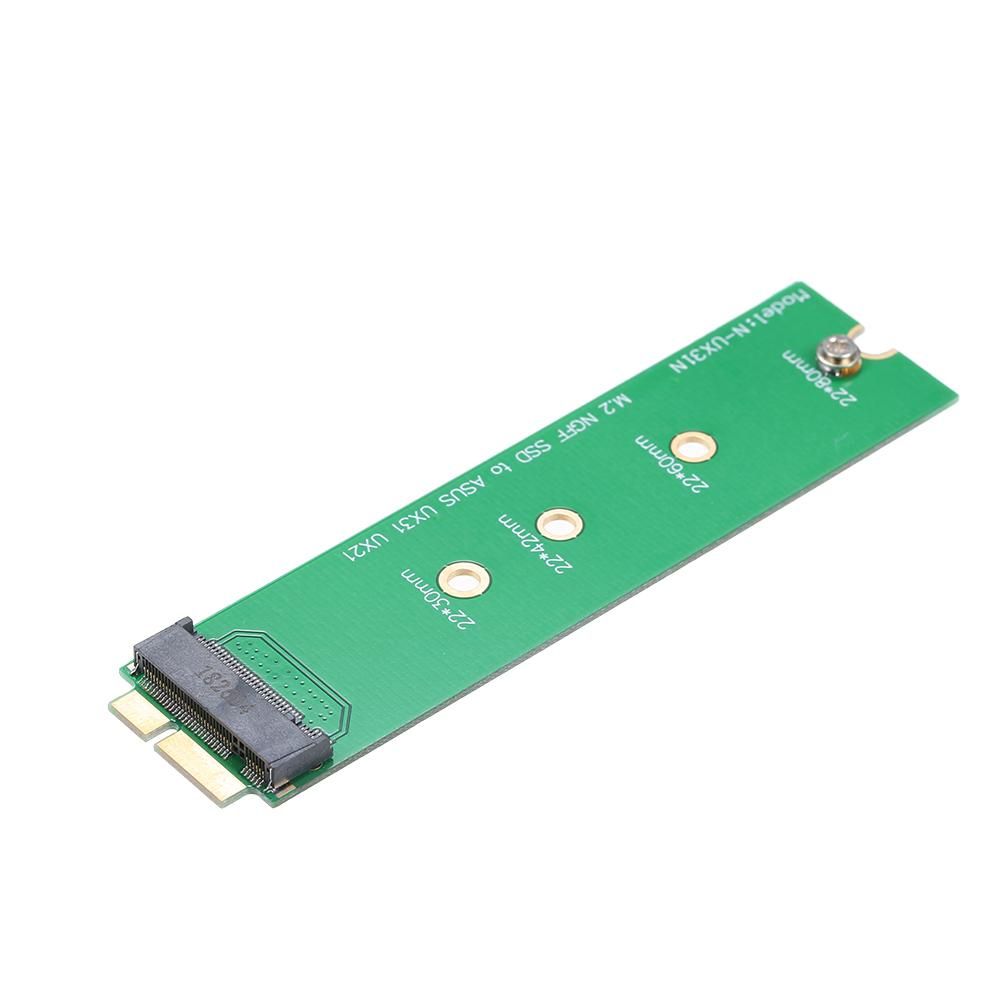 M.2 NGFF to ASUS UX21/UX31 SSD Adapter Card Hard Disk Converter Support   2230/2242/2260/2280