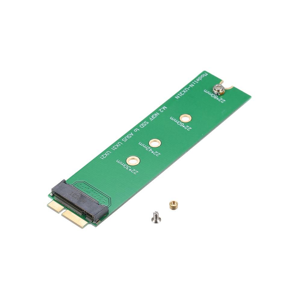 M.2 NGFF to ASUS UX21/UX31 SSD Adapter Card Hard Disk Converter Support   2230/2242/2260/2280