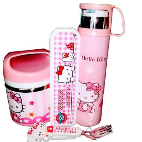 Hello Kitty Food Set -3 In 1 Set