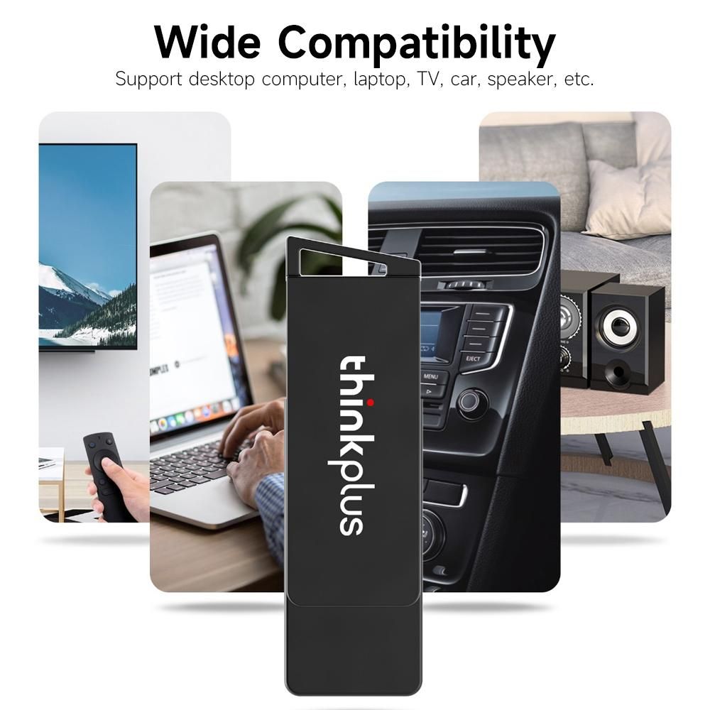 thinkplus MU241 256GB USB3.0 U Disk Rotatable USB Flash Drive Metal U Disk High-speed Transmission Wide Compatibility