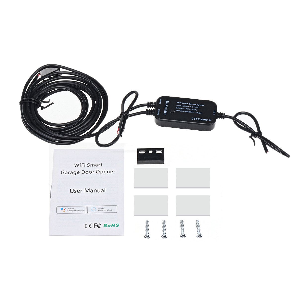Universal Smart Garage Door Opener Wireless Remote Control WiFi Switch APP Controller Voice For Alexa Google Home