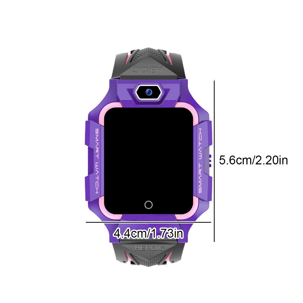 Smart Watch Phone IBS Position Tracker SOS Call Gifts For Child Kids Anti-lost Pink