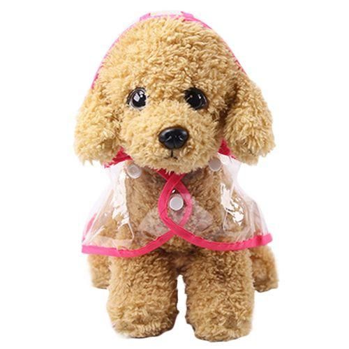 Transparent Pet Dog Raincoat Pvc Waterproof