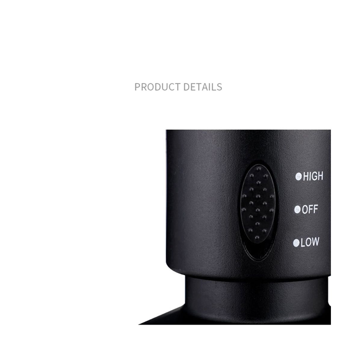 New USB Tower Fan less Fan Tower Electric Fan Black