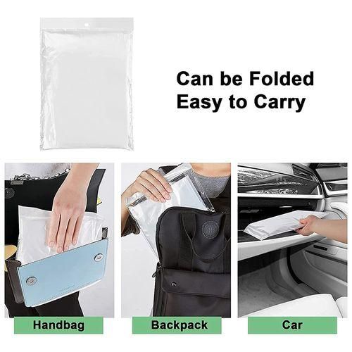 10Pcs Disposable Rain Ponchos,Transparent