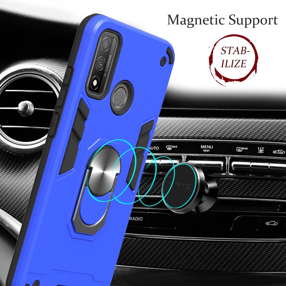 For Huawei P Smart(2020) Protective Case With Ring Holder
