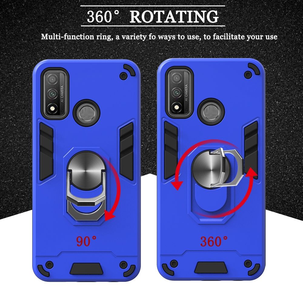 For Huawei P Smart(2020) Protective Case With Ring Holder