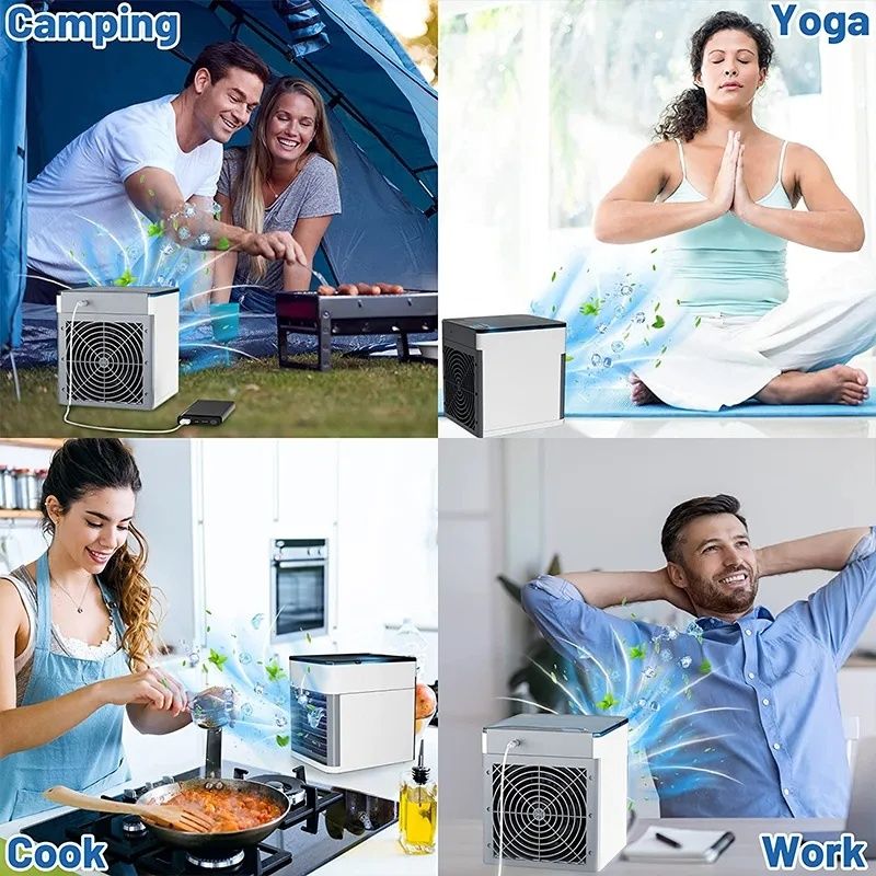 USB Mini Air Conditioner Portable Bedroom AC
